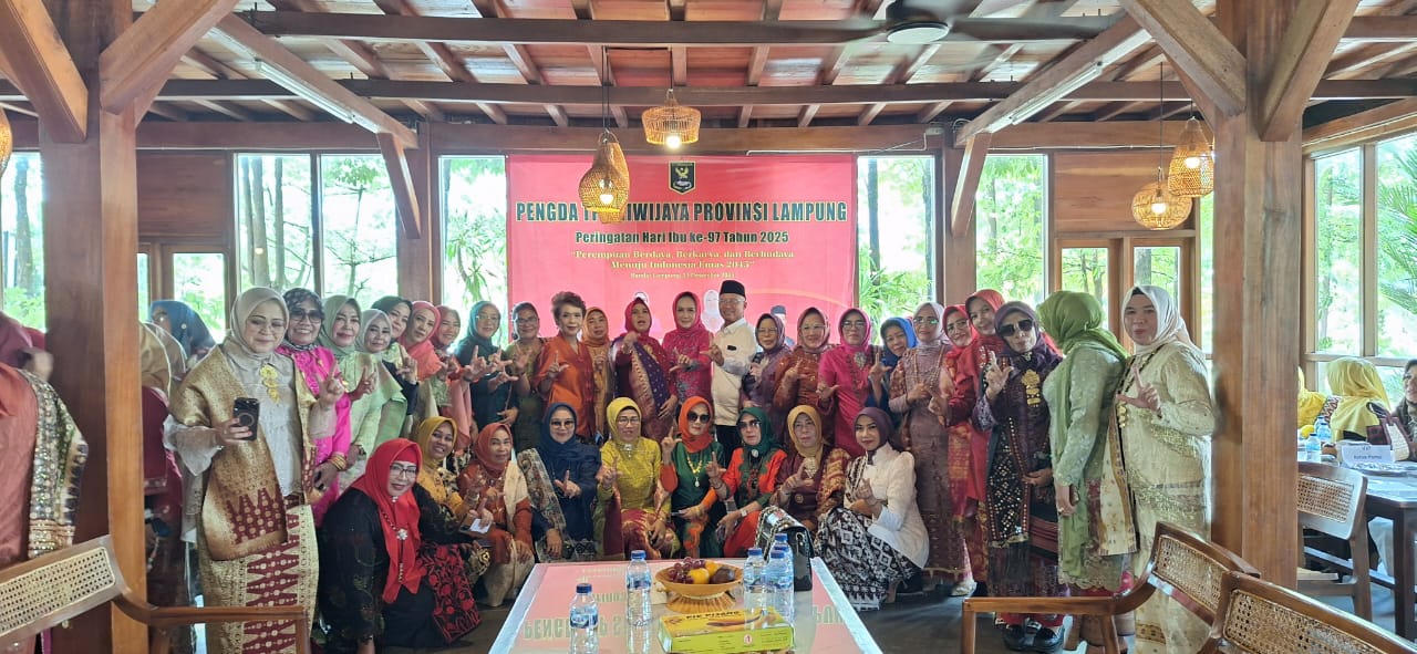 Hari Ibu ke-97, TP Sriwijaya Lampung Dorong Perempuan Berdaya Menuju Indonesia Emas 2045
