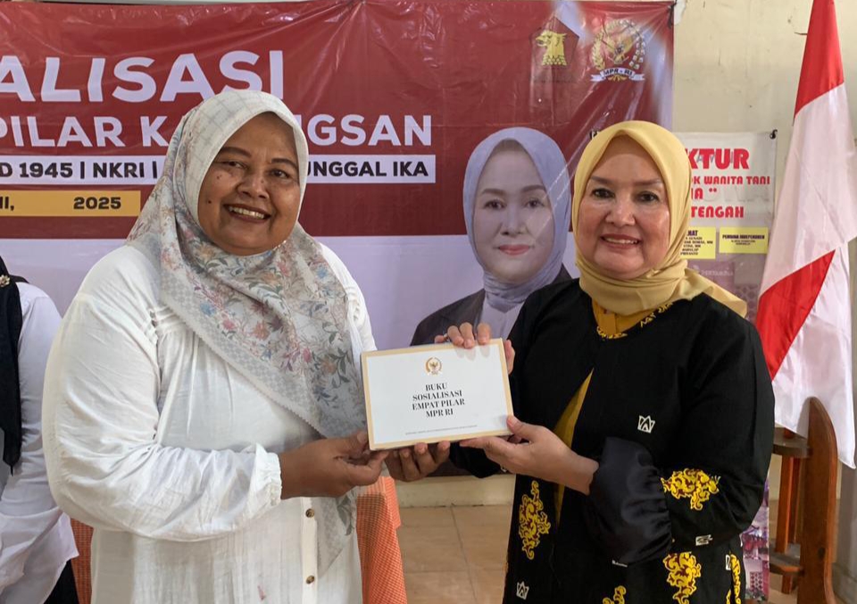 Dwita Ria Ajak Perempuan Tani Punggur Perkuat Persatuan Lewat Sosialisasi Empat Pilar