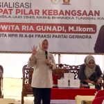 Dwita Ria Tekankan Pencegahan Ilegal Logging dalam Sosialisasi 4 Pilar Kebangsaan di Sendang Agung