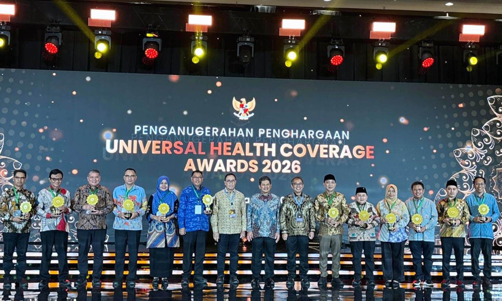 Pemkab Lampung Selatan menjadi salah satu Pemda yang mendapat UHC Award 2026 atas dukungan terhadap program JKN. | ist Pemkab Lampung Selatan menjadi salah satu Pemda yang mendapat UHC Award 2026 atas dukungan terhadap program JKN. | ist