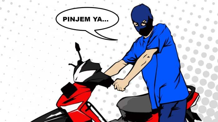 Karyawan Gelapkan Motor dan Uang, Pedagang di Bandar Lampung Rugi Rp15,7 Juta
