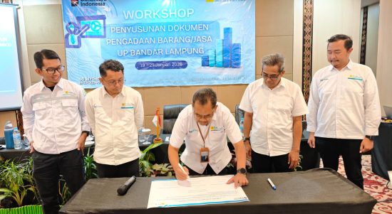 Tingkatkan Kompetensi, PLN NP UP Bandar Lampung Gelar Workshop Penyusunan Dokumen Pengadaan