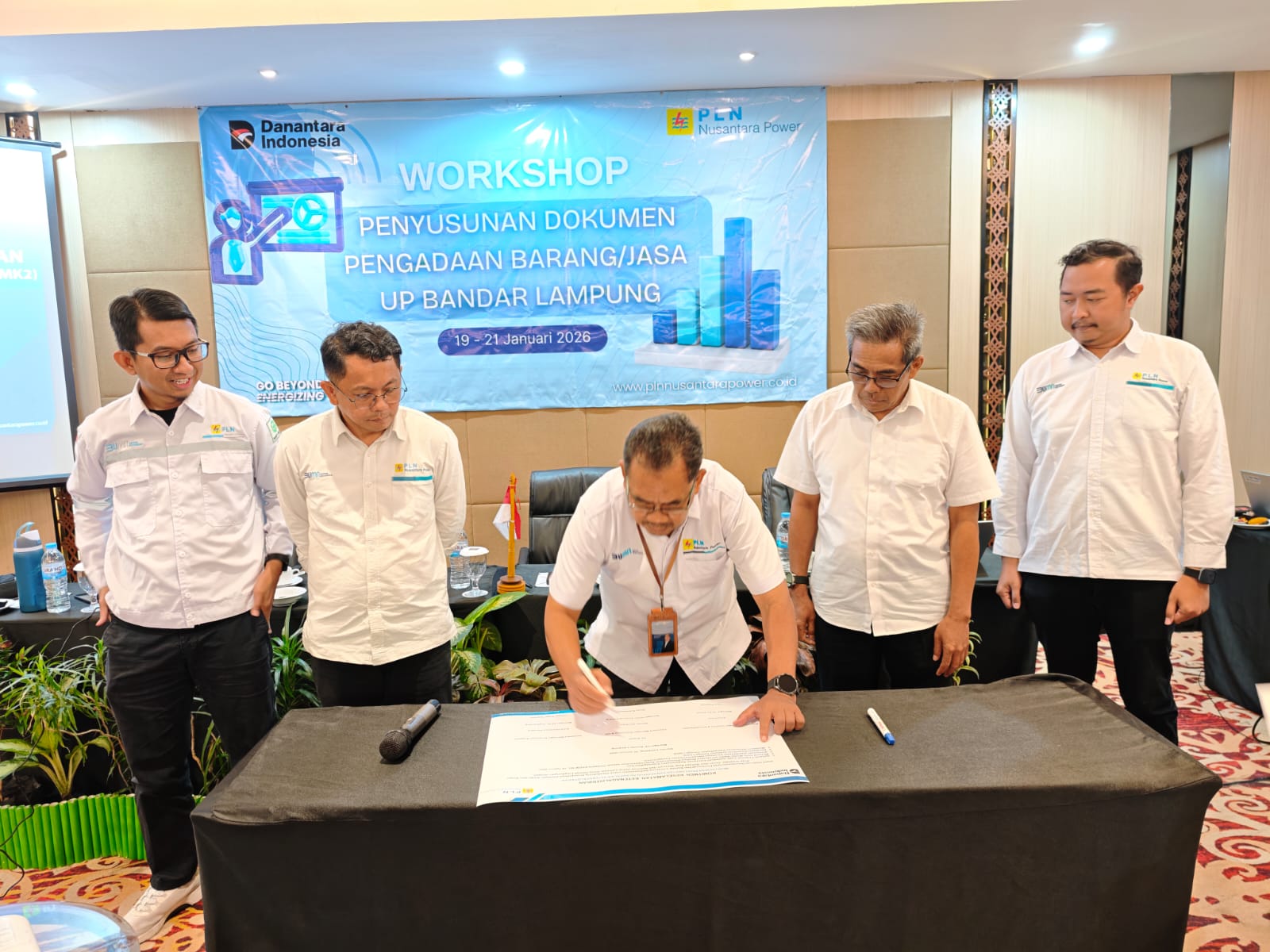 Tingkatkan Kompetensi, PLN NP UP Bandar Lampung Gelar Workshop Penyusunan Dokumen Pengadaan