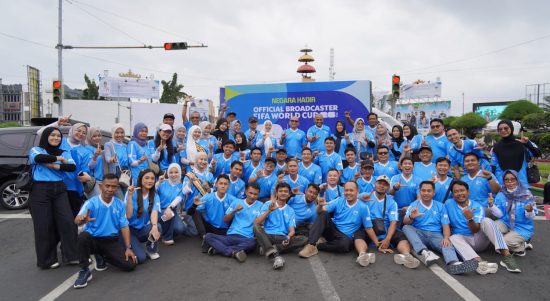 Kick Off Piala Dunia 2026, Tugu Adipura Jadi Titik Awal Euforia Sepak Bola Lampung