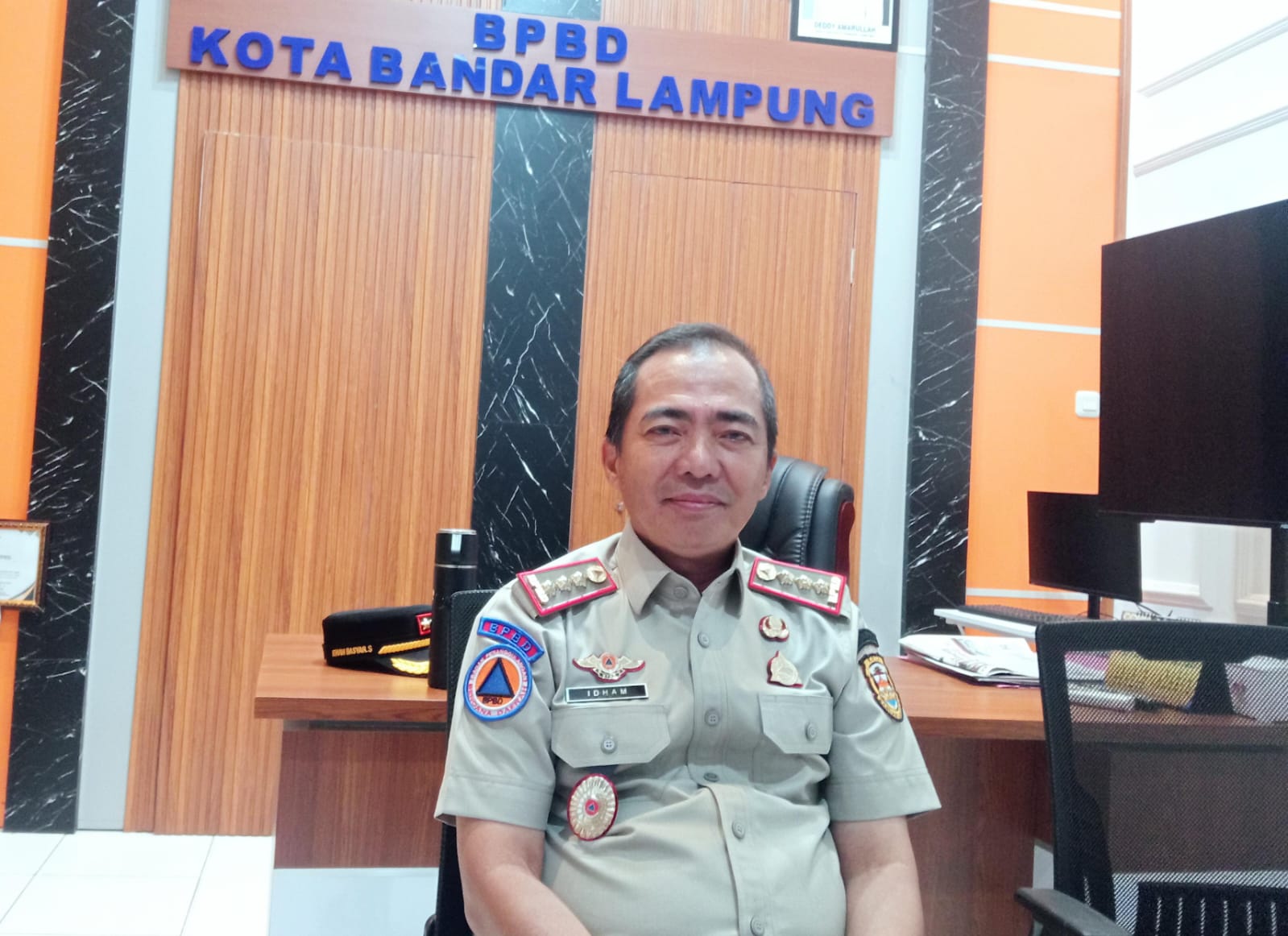 Idham Basyar Syahputra, Kepala Pelaksana BPBD Kota Bandar Lampung