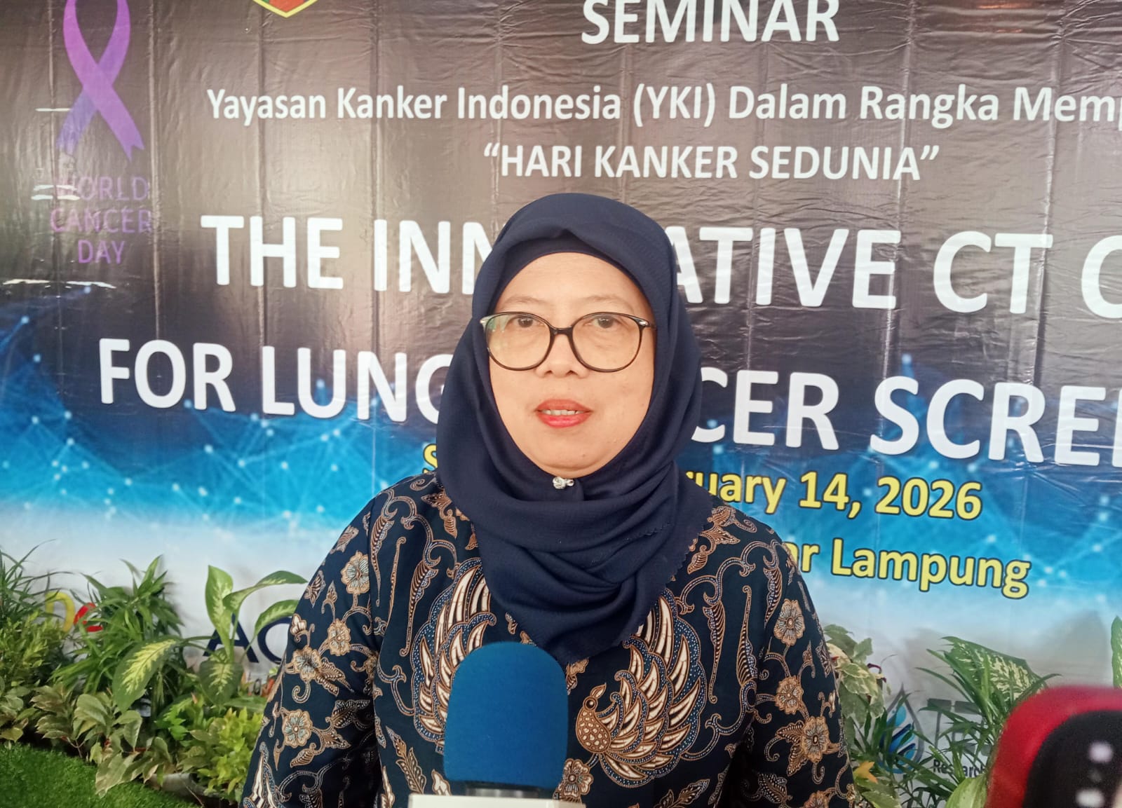 YKI Lampung Perkenalkan Skrining Kanker Paru Berbasis AI, Akurasi Capai 96 Persen