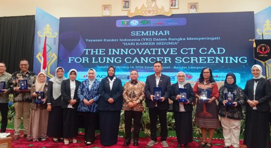 YKI Lampung Perkenalkan Skrining Kanker Paru Berbasis AI, Akurasi Capai 96 Persen
