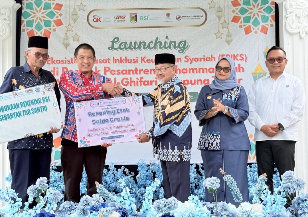 OJK Lampung Perkuat Literasi dan Inklusi Keuangan Syariah Lewat EPIKS di Lamtim dan Metro OJK Lampung Perkuat Literasi dan Inklusi Keuangan Syariah Lewat EPIKS di Lamtim dan Metro