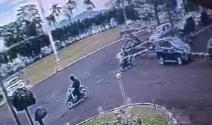 Tak Ada Takutnya! Maling Gasak Motor Wartawan di Area Kantor Gubernur Lampung