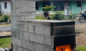 insinerator atau tempat pembakaran sampah minim asap