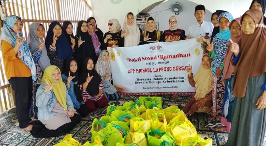 DPP Mighrul Lappung Bersatu Gelar Baksos Ramadan di Sejumlah Wilayah Kota Bandar Lampung