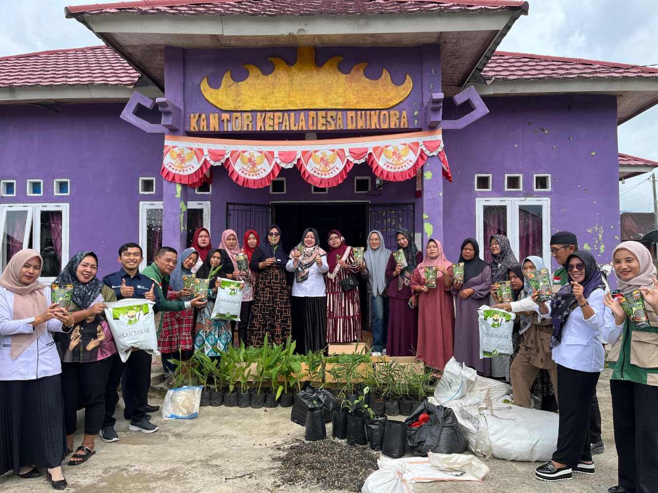 PLN NP UP Bandar Lampung Luncurkan Program Ratu Tani 2026, Dorong Kemandirian Pangan di Lampura