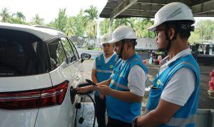 Penggunaan SPKLU Meningkat Pesat, PLN UID Lampung Tinjau Kesiapan di Jalur Mudik Penggunaan SPKLU Meningkat Pesat, PLN UID Lampung Tinjau Kesiapan di Jalur Mudik