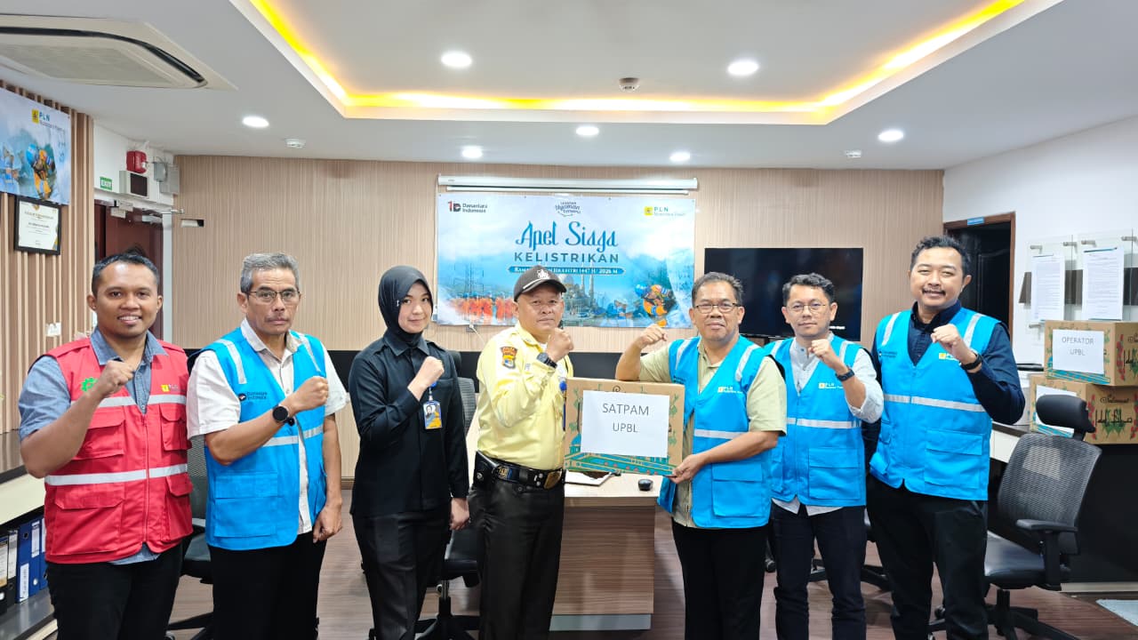 Pastikan Listrik Tetap Aman saat Lebaran, PLN NP UP Bandar Lampung Apel Siaga Kelistrikan