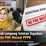 UU HKPD Picu Kekhawatiran, Pemkab Lamsel Tegaskan Tak Ada PHK Massal PPPK