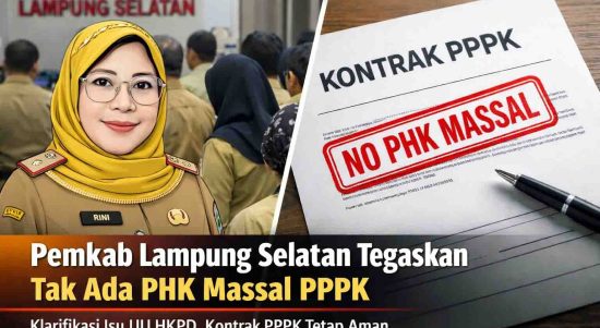 UU HKPD Picu Kekhawatiran, Pemkab Lamsel Tegaskan Tak Ada PHK Massal PPPK