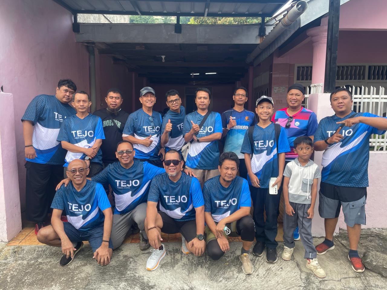 Tejo Rayakan Milad Pertama, Komunitas Joging yang “Blusukan” ke Gang-gang Kota