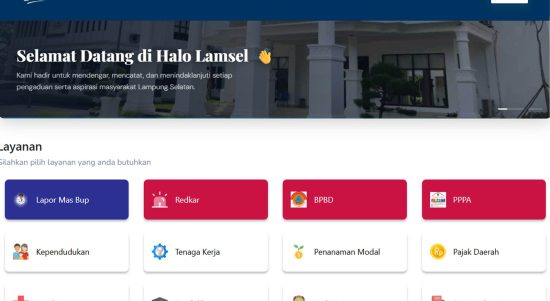 Cukup Kirim “Hallo”, Warga Lamsel Bisa Adukan Keluhan Tanpa Ribet