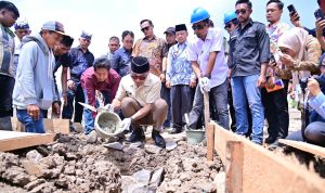 Wabup Lamsel Resmikan Pembangunan Menara Siger Residence I, Dorong Akses Hunian Layak