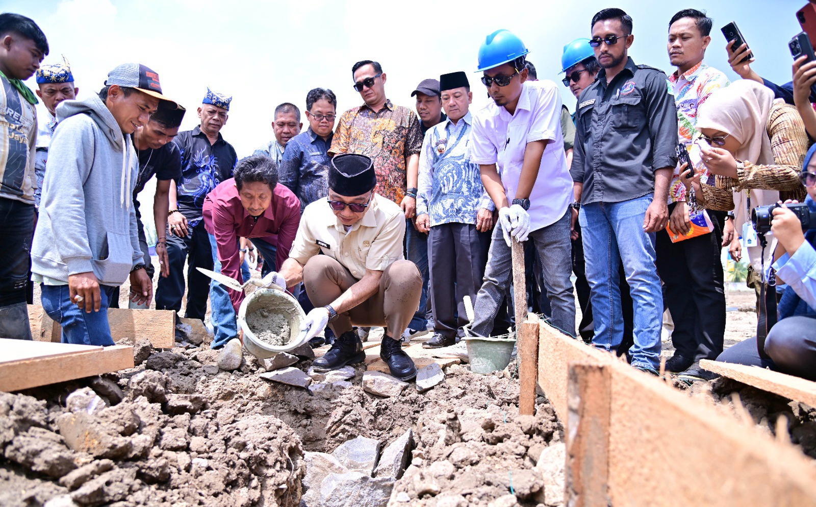 Wabup Lamsel Resmikan Pembangunan Menara Siger Residence I, Dorong Akses Hunian Layak