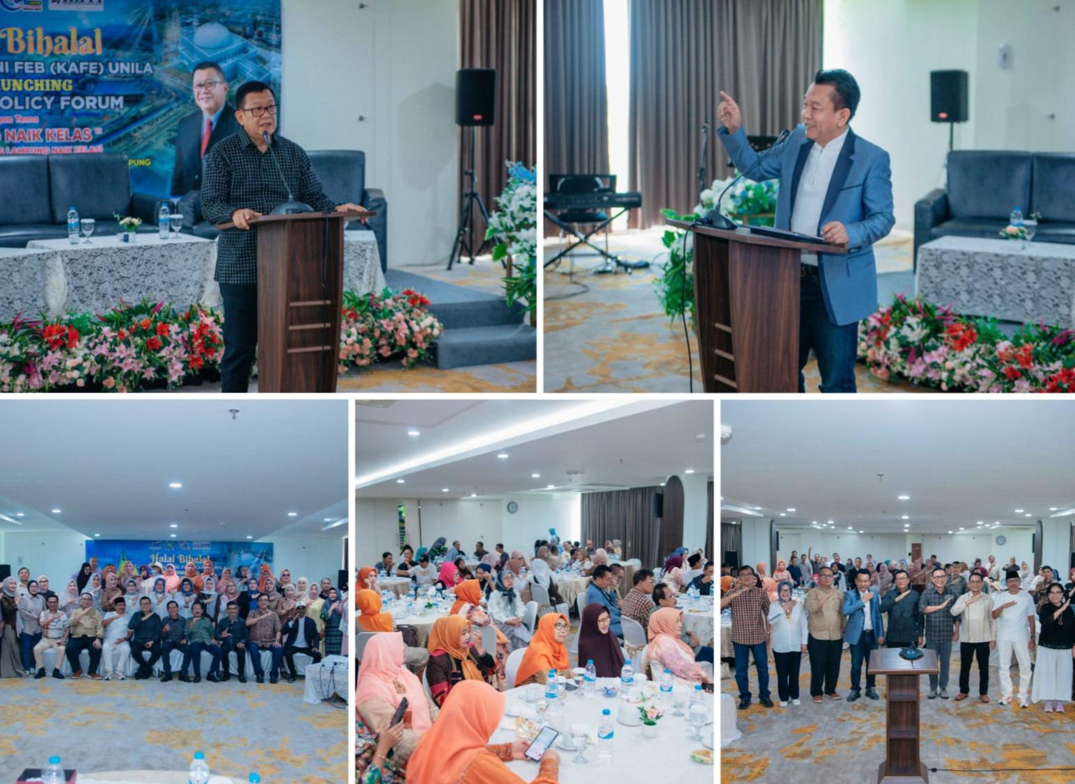 ‎KAFE Unila Resmikan Lampung Policy Forum, Dorong Kebijakan Daerah Berbasis Riset