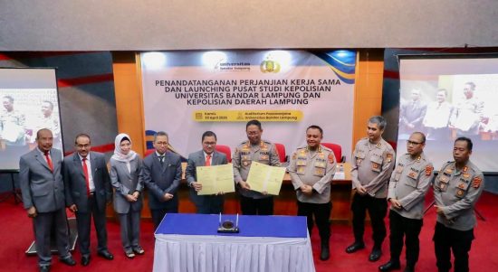 UBL Cetak Sejarah, Jadi PTS Pertama di Indonesia yang Miliki Pusat Studi Kepolisian