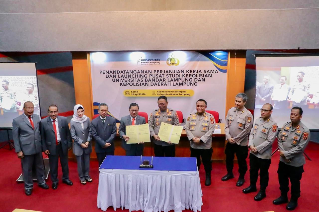 UBL Cetak Sejarah, Jadi PTS Pertama di Indonesia yang Miliki Pusat Studi Kepolisian
