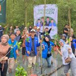 PKC PMII Lampung dan Cabang se-Lampung Tanam 5.000 Bibit Mangrove di Pematang Pasir