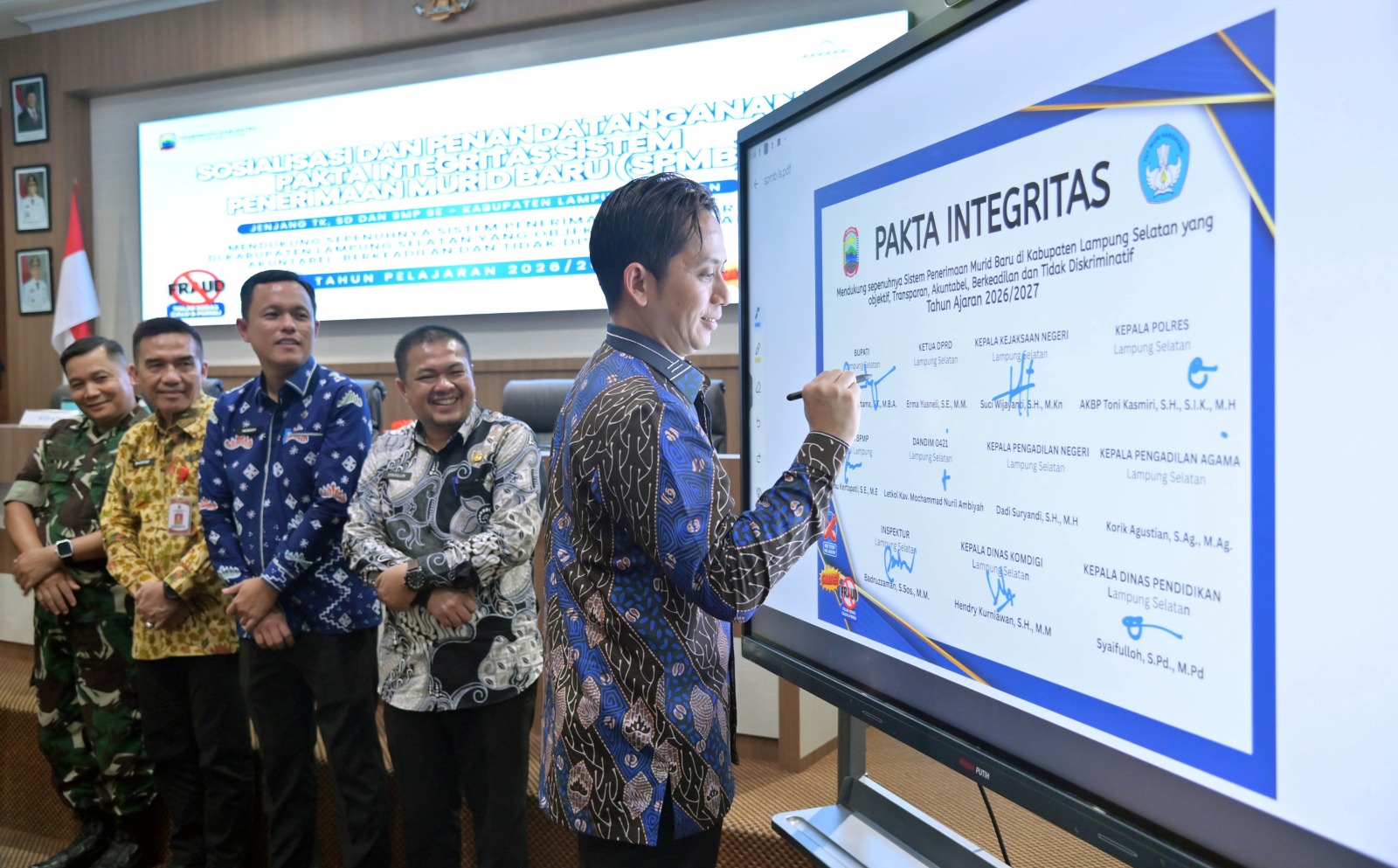 Bupati Egi Tegas soal SPMB: “No Titip, No Jastip”, Kecurangan Akan Ditindak