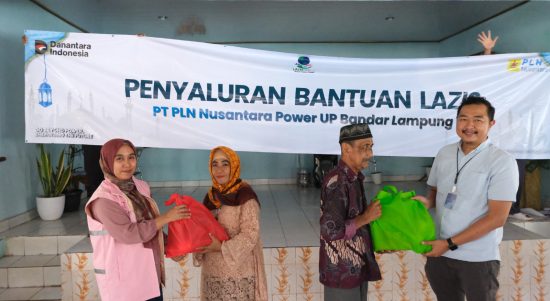PLN NP UP Bandar Lampung Salurkan Bantuan untuk UPTD Pelayanan Sosial Lanjut Usia Tresna Werda