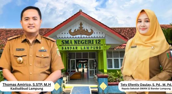 Thomas Amirico Dongkrak IPM, SMAN 12 Bandar Lampung Antar 244 Siswa ke PTN dan Kampus Internasional