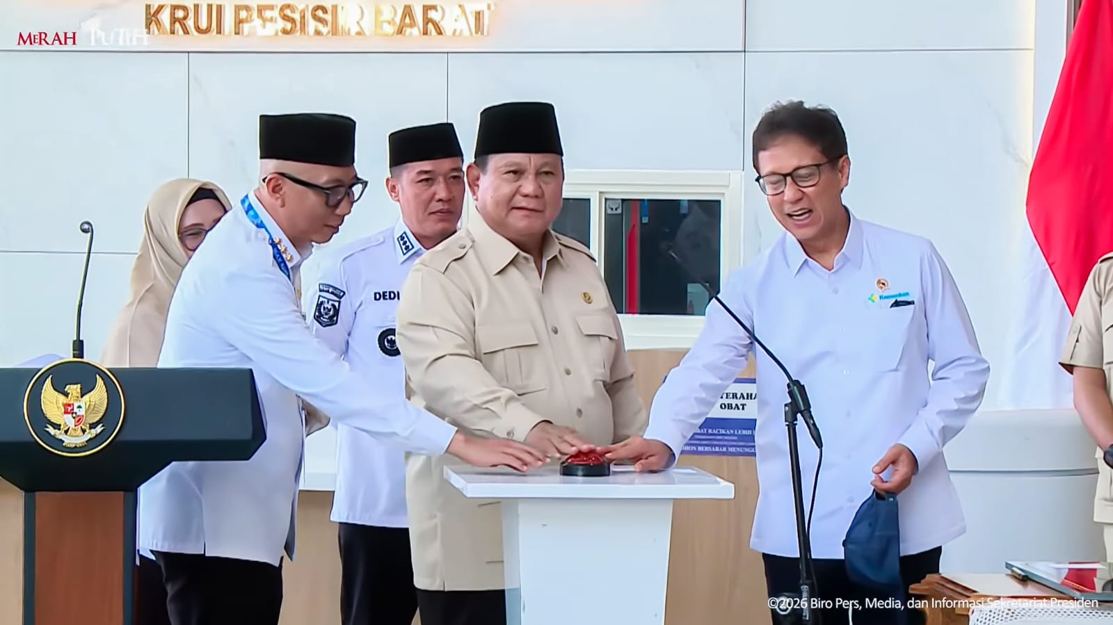 Presiden Prabowo Resmikan RS KH Muhammad Thohir Krui Pesisir Barat Presiden Prabowo Resmikan RS KH Muhammad Thohir Krui Pesisir Barat