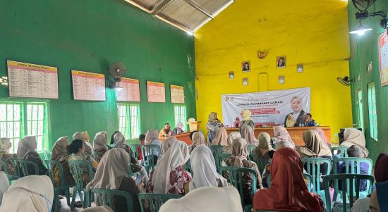 Anggota DPR RI, Dwita Ria Gunadi, menggelar kegiatan Penyerapan Aspirasi Masyarakat bertema Penguatan Demokrasi, Substansi dan Etika Bangsa di Kecamatan Trimurjo,