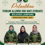 Besok, Tiga Presidium dan Pengurus FORHATI Lampung Periode 2026-2031 Resmi Dilantik Besok, Tiga Presidium dan Pengurus FORHATI Lampung Periode 2026-2031 Resmi Dilantik