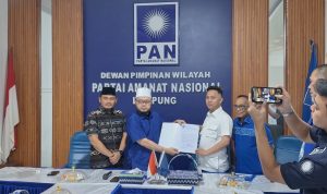PAN Resmi Usung Galang Putra Rahman sebagai Calon Tunggal Wakil Bupati Way Kanan