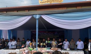 Polda Lampung Musnahkan 119 Kg Sabu dan Puluhan Ribuan Pil Ekstasi, Tegaskan Perang Lawan Narkoba