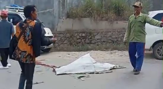 Diduga Dipicu Jalan Rusak, Kecelakaan Maut Kembali Terjadi di Jalan Tirtayasa Bandar Lampung