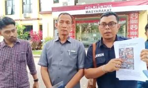Eko Prihanto Lapor ke Polda Lampung Anggota DPRD Tubaba Laporkan Media Online ke Polda Lampung Terkait Pemberitaan MBG