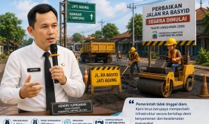 Perbaikan Jalan RA Basyid Segera Dimulai, Pemkab Lamsel Pastikan Mobilitas Warga Lebih Nyaman