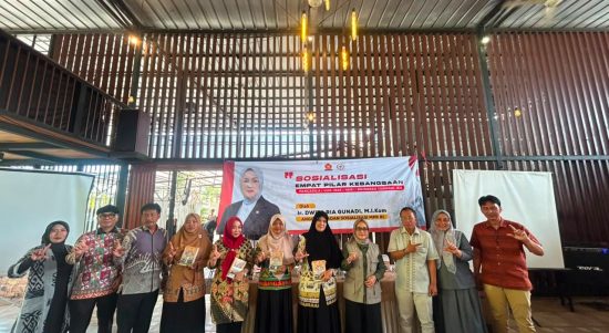 Dwita Ria Dorong Nilai 4 Pilar Kebangsaan Membumi di Tengah Masyarakat Lamteng