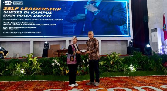 Prof Anggito Abimanyu di Unila: Self Leadership Jadi Kunci Sukses Mahasiswa Hadapi Masa Depan