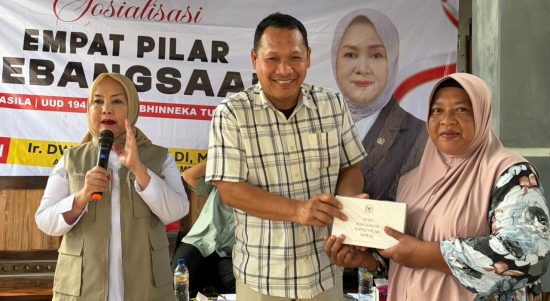 Dwita Ria Gunadi Ajak Warga Perkuat 4 Pilar Kebangsaan, Waspadai Hoaks Saat Bencana