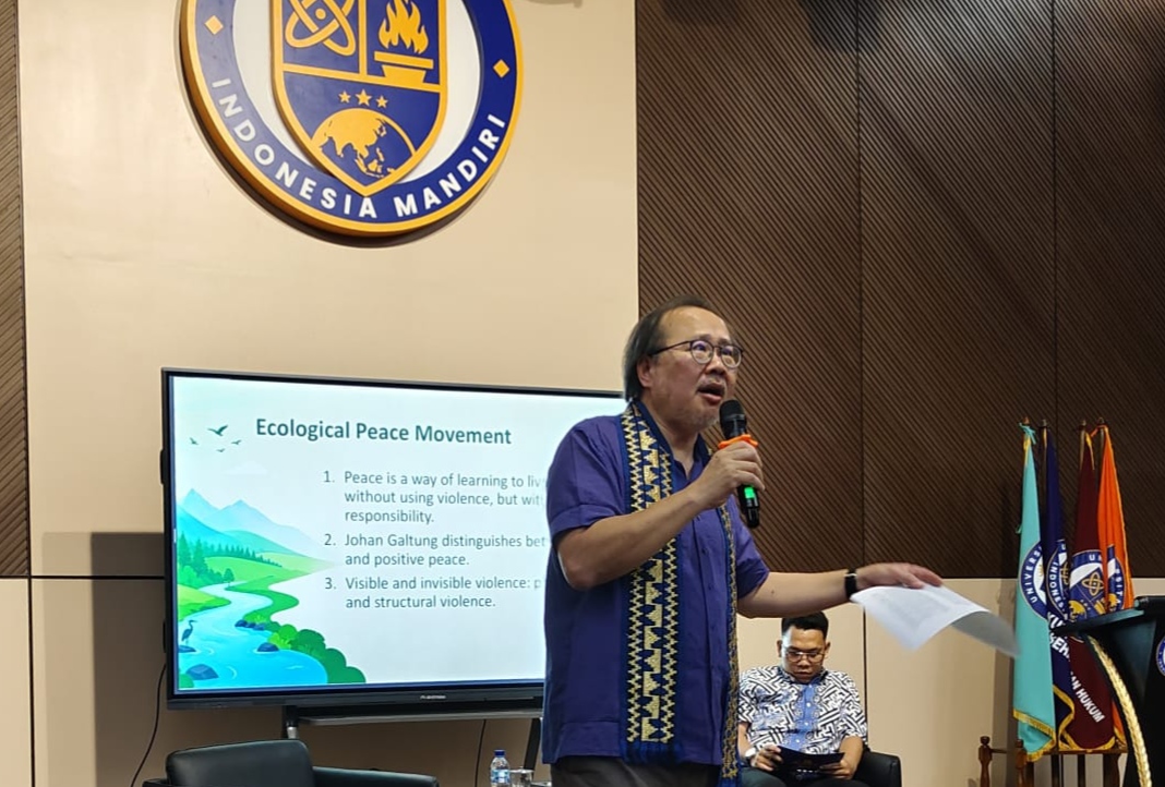 UIMandiri Hadirkan Profesor Hong Kong, Bahas Perdamaian Ekologis
