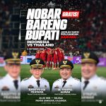 Lamsel Final Indonesia vs Thailand, Pemkab Lamsel Gelar Nobar Gratis di Pantai Sanggar
