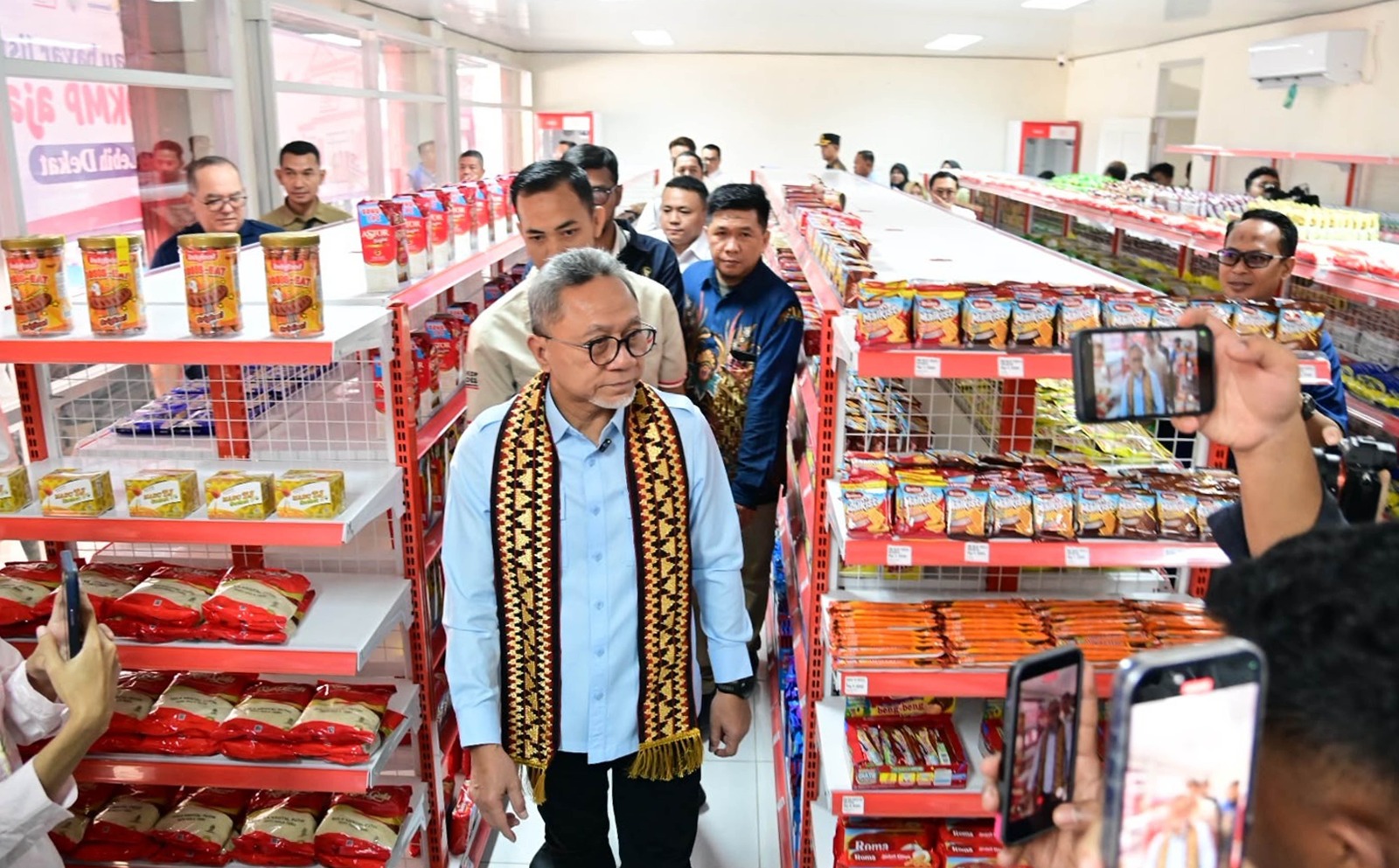 Zulkifli Hasan KDKMP Bumisari Lamsel Disiapkan Jadi Pusat Ekonomi Desa, Zulkifli Hasan Turun Langsung